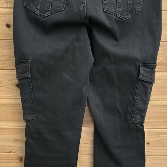 SPANX Size Medium Stretch Twill Cargo Pull On Skinny Pants - Picture 11 of 16